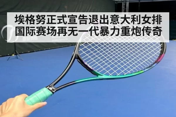埃格努正式宣告退出意大利女排 国际赛场再无一代暴力重炮传奇